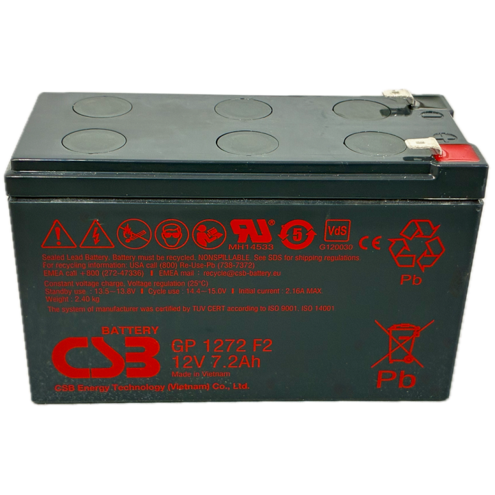 MARCA BLANCA BATT-1272-CSB Batterie externe 12 V Blanc