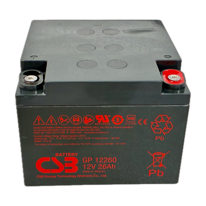 MARCA BLANCA BATT-1226-CSB Batterie externe 12V Blanc