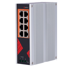 SAFIRE SF-SWI08HIPOE-G-AC-130-DIN Managed Gigabit PoE Switch, 5 Ports, 130W