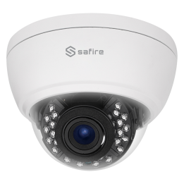 SAFIRE SF-D936ZS-5P4N1 Caméra dôme PoE IP67 5MP avec objectif à focale variable 2,7-13,5 mm et 30 m IR