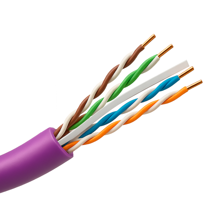 SAFIRE UTP6-305-BC-LSZH-Dca-PU Cat6 U/UTP Bulk Cable 305m LSZH Dca