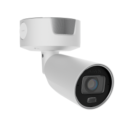 AJAXCCTV AJ-BULLETCAM-8-HLVF-S-W 8MP Bullet IP Camera with Dual Illumination, Varifocal Lens, PoE