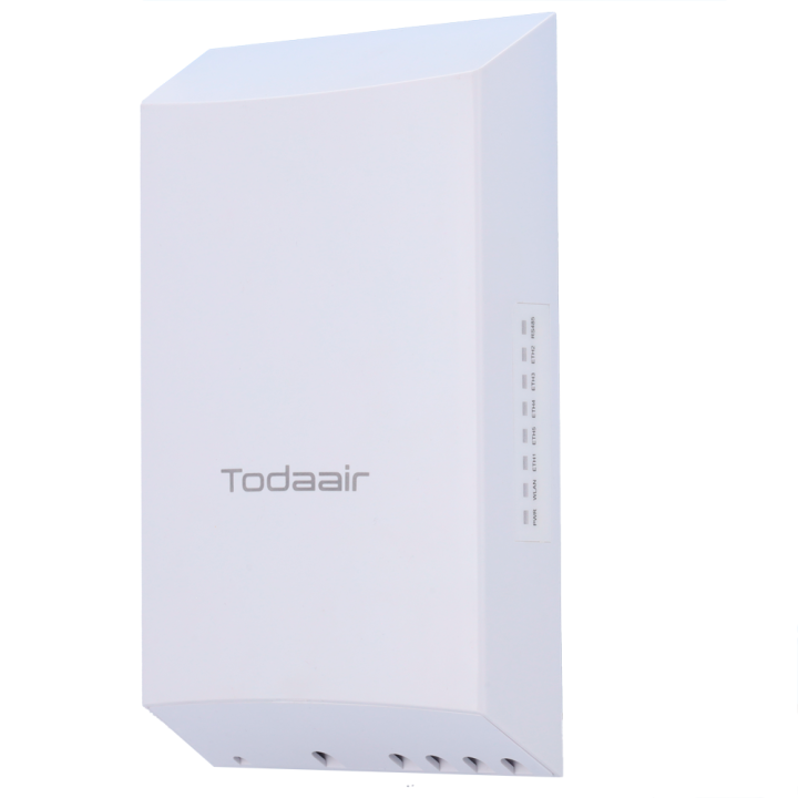 MARCA BLANCA TO-TD56304T-RS Outdoor Wireless Access Point, IP54, PoE, 100 Mbps
