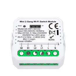 Immax NEO LITE Smart Controller V7 2-Tasten-WLAN – Temperatur- und Luftfeuchtigkeitssensor 07571L