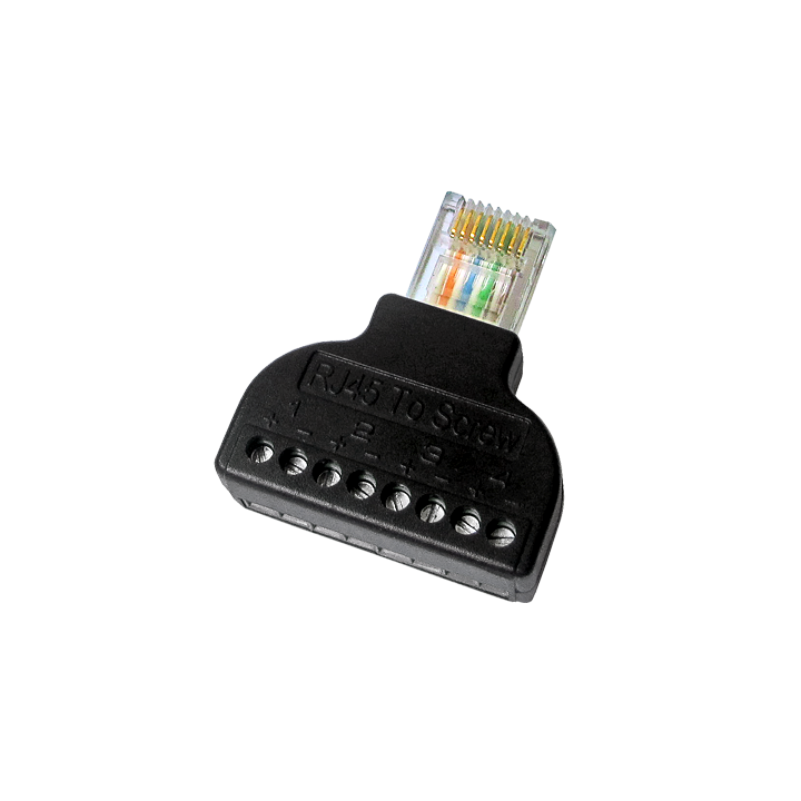 MARCA BLANCA CON300-BLOCK Bloc de connecteur jack Keystone RJ45, Cat5e UTP, blanc