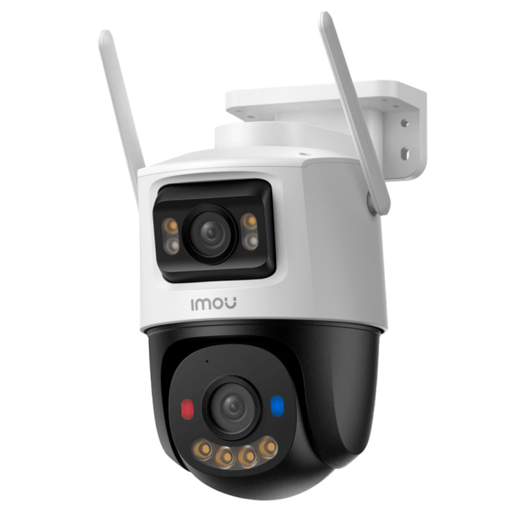 IMOU IPC-S7XFP-8U0WED-IMOU 4MP+4MP Dual Lens Outdoor Wi-Fi IP Camera with PoE, Two-Way Audio, microSD up to 512GB