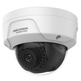 HIWATCH HWI-D140H-M IP67 Cámara IP domo para exteriores con PoE, lente de 2,8 mm, visión nocturna IR de 30 m