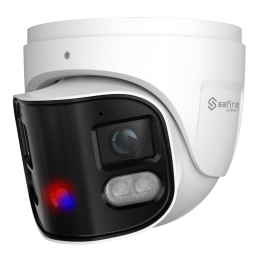 SAFIRE SMART SF-IPT180A-8I1-SL 8MP Turret IP Camera, PoE, Wi-Fi, IP66, 2mm Lens, IR 30m