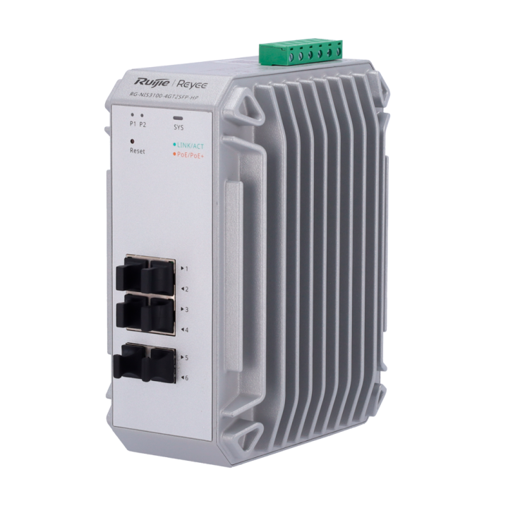 REYEE RG-NIS3100-4GT2SFP-HP Managed Gigabit PoE Switch