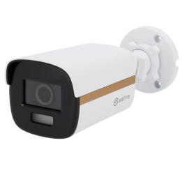 SAFIRE SF-B025CW-8U-POC Caméra IP PTZ 8MP avec objectif 2,8 mm, IP67, 40 m IR et lumière blanche, WDR 120 dB