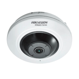 Cámara IP domo para interiores HIWATCH HWI-F250H con PoE, lente de 1,05 mm, IR de 8 m, WDR, microSD