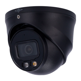 XS-IPB225-4U-FC-AI-BLACK X-SECURITY 4MP Turret IP Camera with Wi-Fi, PoE, IP67, 30m IR