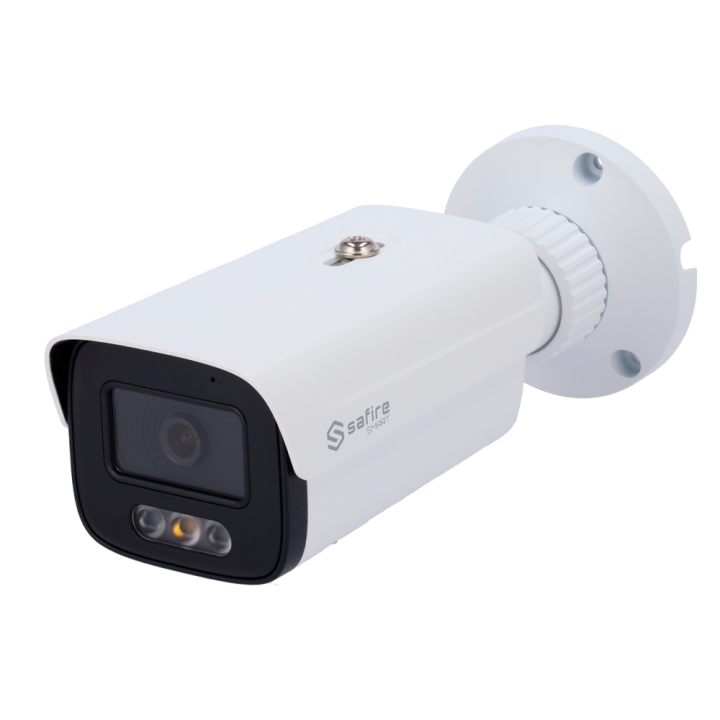 SAFIRE SMART SF-IPB386A-4I1-DL 4MP Bullet IP Camera with PoE, Wi-Fi, IP67, Dual Illumination
