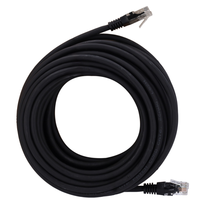 SAFIRE UTP6-H-20BK Cat6 U/UTP Patch Cable 20m Black