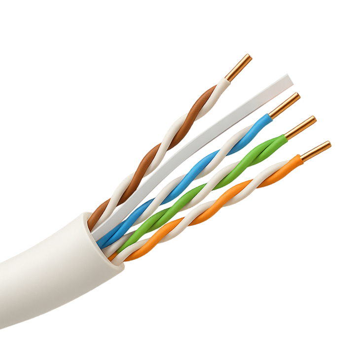 SAFIRE UTP6A-305-LSZH-Dca Cat6a U/UTP LSZH Bulk Cable 305m