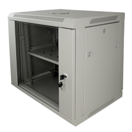 MARCA BLANCA RACK-9UG 19" 9U Wall-Mount Network Cabinet