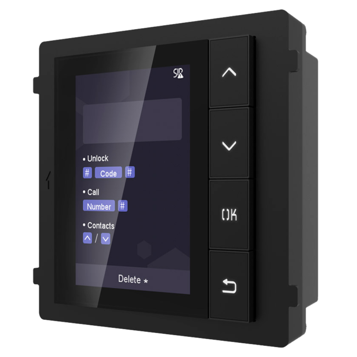 Modulo display videocitofono SAFIRE SF-VIMOD-DISP con connettività RS-485