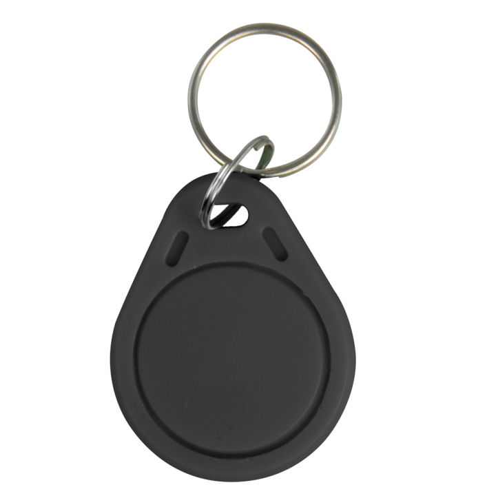 CARDCUBE TAG-MF-WR-BLACK RFID Keychain Tag (MIFARE Classic, 13.56 MHz, Writable)
