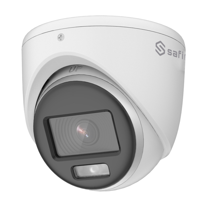 SAFIRE SF-T943A-3KP-DL Caméra IP tourelle 3K avec PoE, IP67, objectif 2,8 mm, 30 m IR, micro intégré