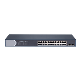SAFIRE SF-SW2624POE-MGF-370 Managed Gigabit PoE+ Switch (24 PoE + 2 SFP Uplink, 370W)