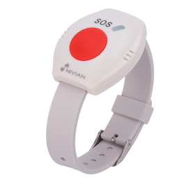 NIVIAN RETAIL NVS-BRACELET Pulsera de seguridad Transmisor SOS - Alarma personal portátil
