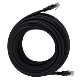 SAFIRE UTP6-H-15BK Cat6 U/UTP Patch Cable (15 m, Black)