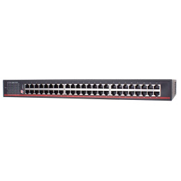 GETFORT 48-portowy przełącznik PoE + 2x Gigabitowe łącze Uplink
