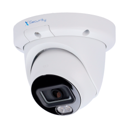 X-SECURITY XS-IPT744A-4U-DL-WIZ 4MP Turret IP Camera with Wi-Fi, PoE, IP67, 50m IR, Built-in Mic