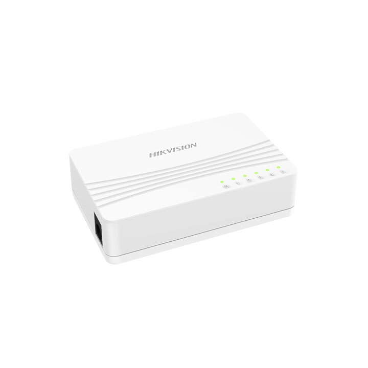 Hikvision DS-3E0105D-E Unmanaged PoE Switch 5-Port 10/100Mbps