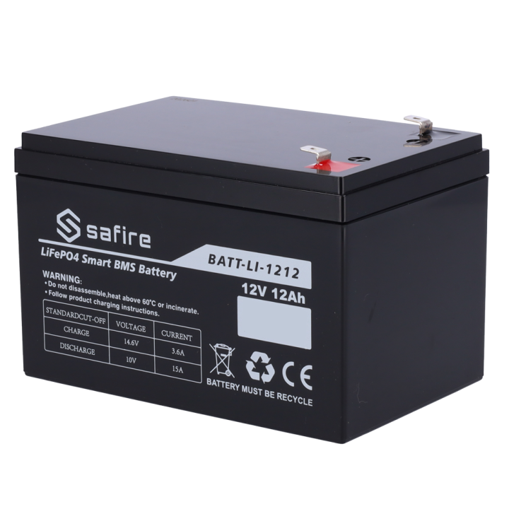 SAFIRE BATT-LI-1212 12V Li-ion Battery