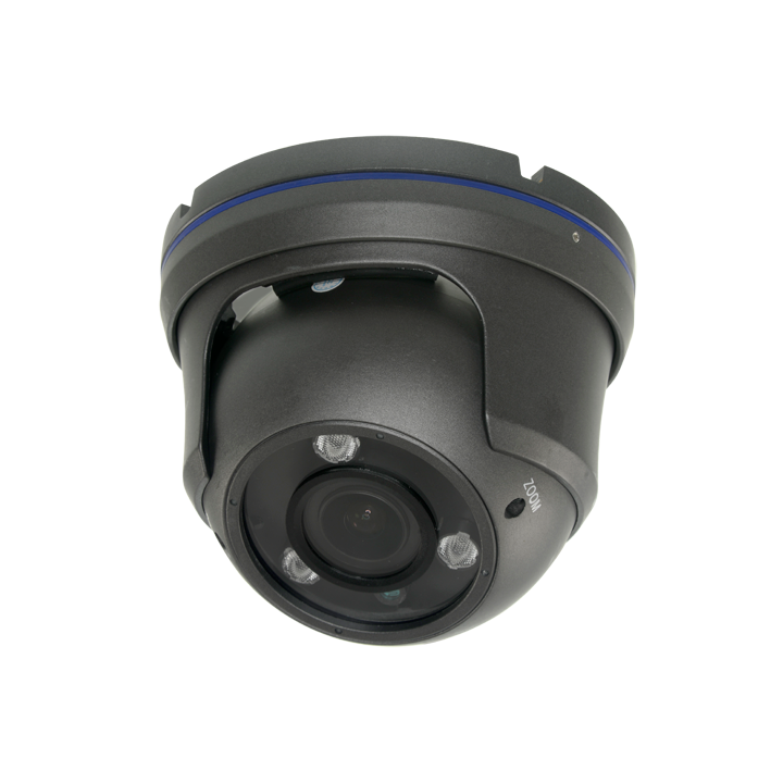 MARCA BLANCA DM957VI-FHAC Caméra dôme IP/PoE IP66 avec objectif à focale variable 2,8 ~ 12 mm et 40 m IR