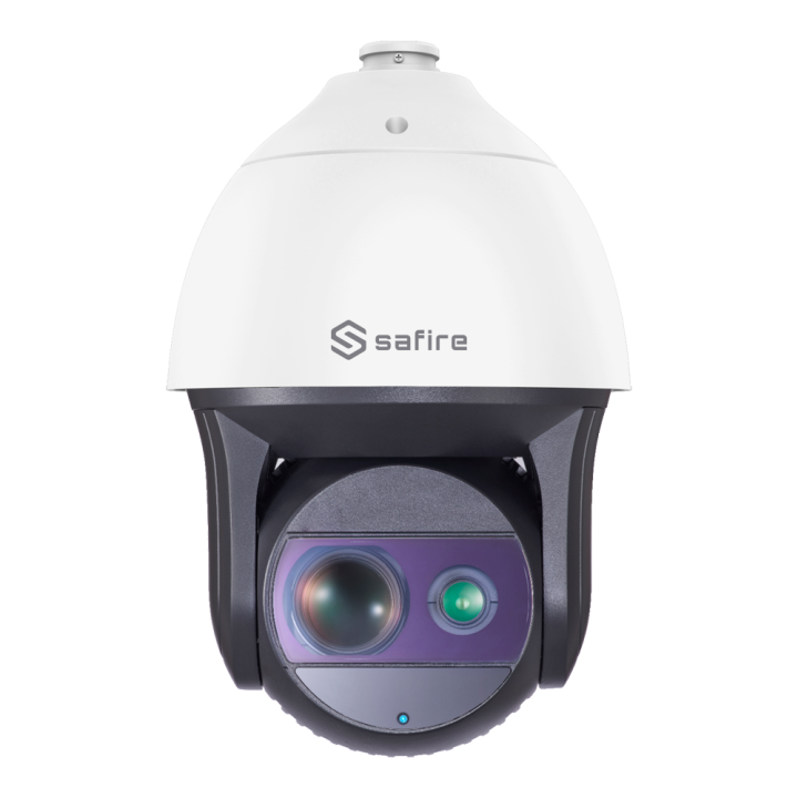 SAFIRE SF-IPSD9950TA-2Y-L800 Cámara domo de velocidad PTZ IP67 con zoom óptico de 50x con PoE y Wi-Fi