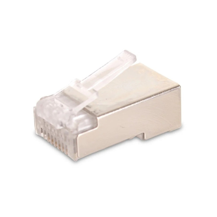 Złącze GETFORT RJ45 Cat5e ekranowane 8P8C (100 sztuk)