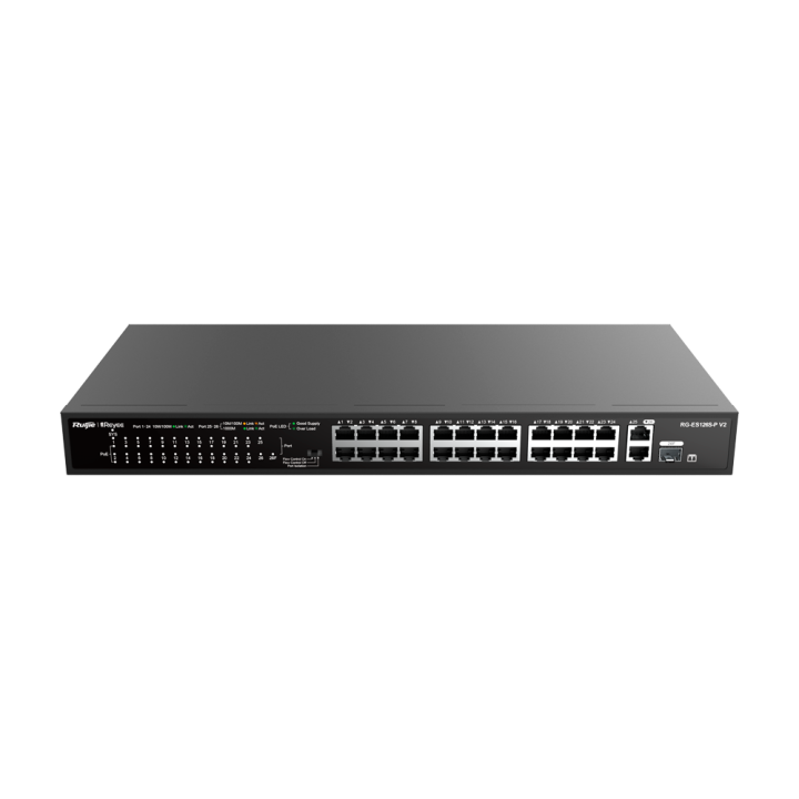 REYEE RG-ES126S-P V2 21-Port Gigabit PoE Managed Switch