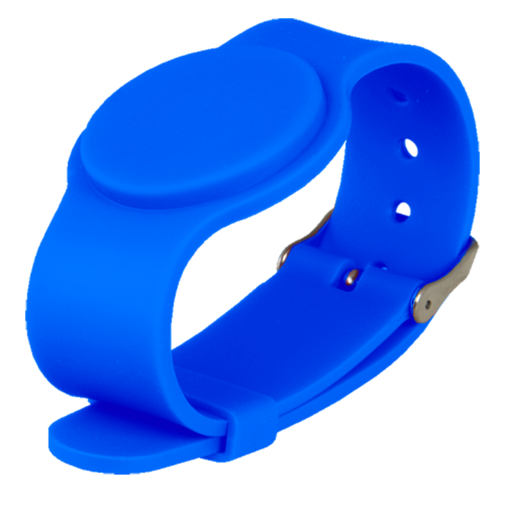 CARDCUBE RFID-BAND-ADJ-B Adjustable RFID Wristband Tag (125 kHz)