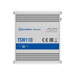 TELTONIKA TK-TSW110 Managed Gigabit PoE Switch, 5 Ports