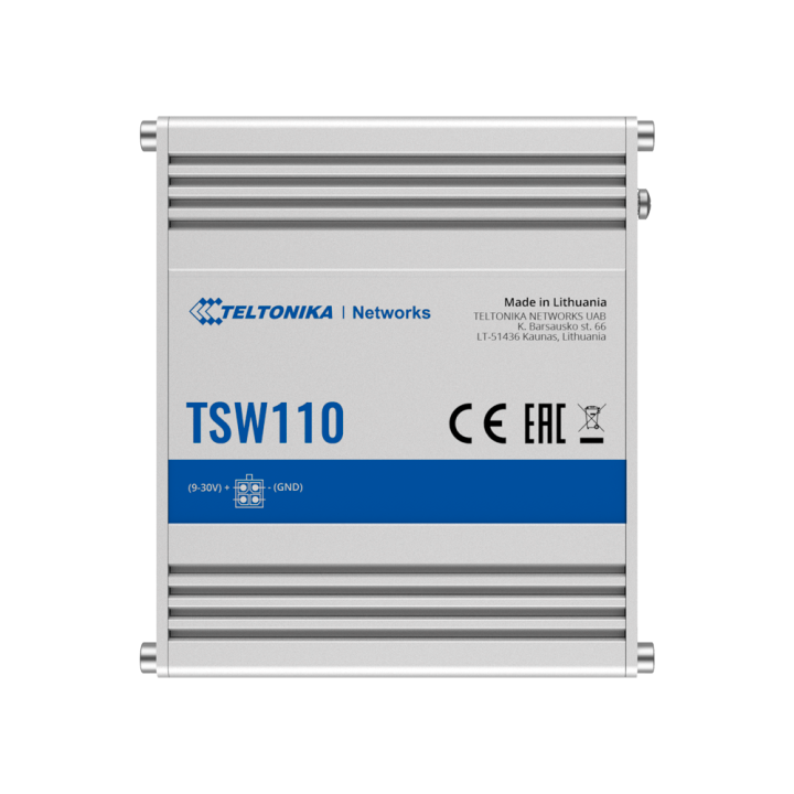 TELTONIKA TK-TSW110 Managed Gigabit PoE Switch, 5 Ports