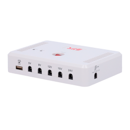 MARCA BLANCA UPS-DC5V-24V-12AH Système UPS 5V/24V DC Sortie Batterie de secours 12Ah