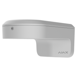 AJAXCCTV AJ-MOUNTCAM-B1-W White Wall Bracket for Bullet Cameras