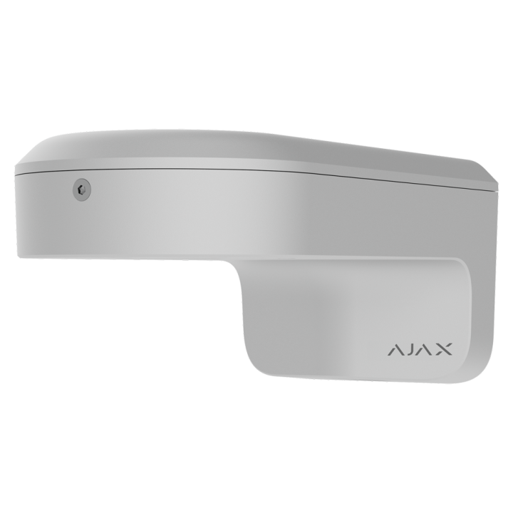 AJAXCCTV AJ-MOUNTCAM-B1-W White Wall Bracket for Bullet Cameras