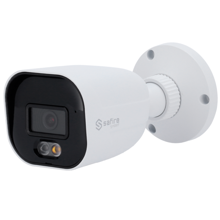 SAFIRE SMART SF-IPB080A-6B1-DL 6MP Bullet IP Camera with Wi-Fi, PoE, IP67, Dual Illumination