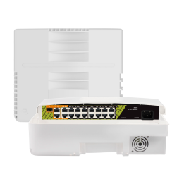 SW1916POE-GF-300-OUT MARCA BLANCA Managed Gigabit PoE Switch, 21 Ports, Outdoor