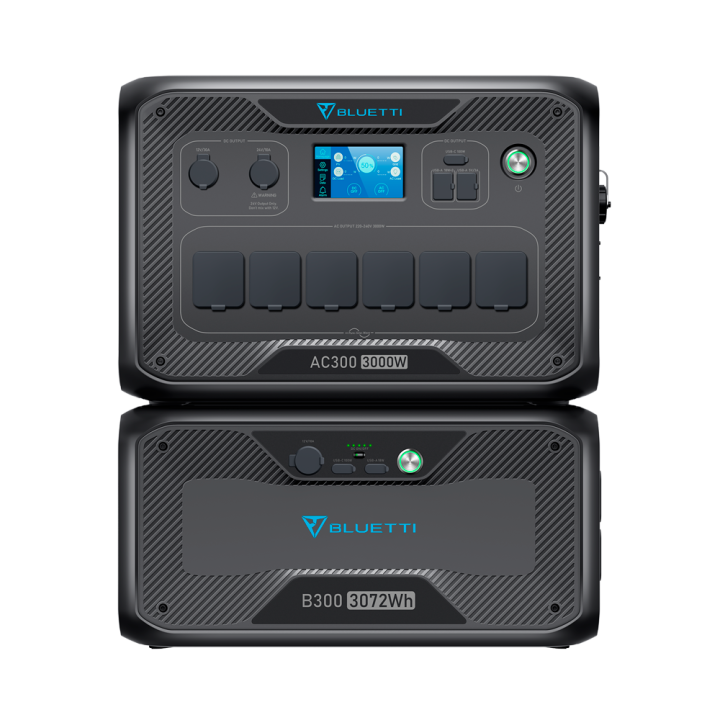 BLUETTI AC300 + B300 Portable Power Station