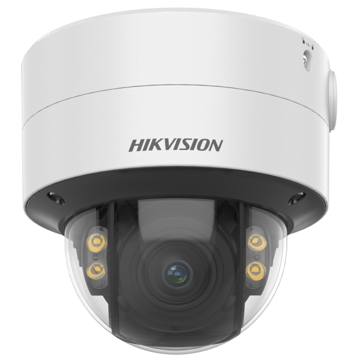 HIKVISION VALUE DS-2CD2747G2T-LZS (C) 4MP Outdoor Dome IP Camera with PoE, Varifocal Lens, IR & White Light