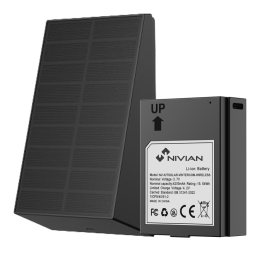 NV-KITSOLAR-VINTERCOM-WIRELESS Wireless Video Intercom Kit by NIVIAN RETAIL