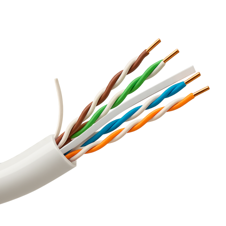 UNIVIEW UV-UTP6A-300-BC23AWG-DCA-R-W Cat6a Bulk Cable 300m Red
