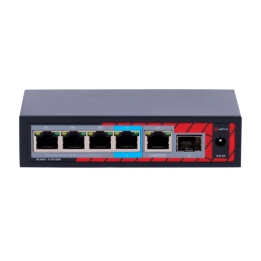 SAFIRE SF-POE-EXT0604-GF-60 Extension PoE 6 ports 60 W Budget 4 sorties PoE