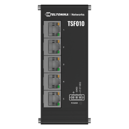 Teltonika TSF010 5-Port 10/100 Industrial Unmanaged Switch DIN-Schiene