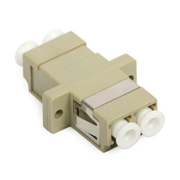 Adaptateur fibre optique duplex multimode LC/UPC, montage SC (coupleur)