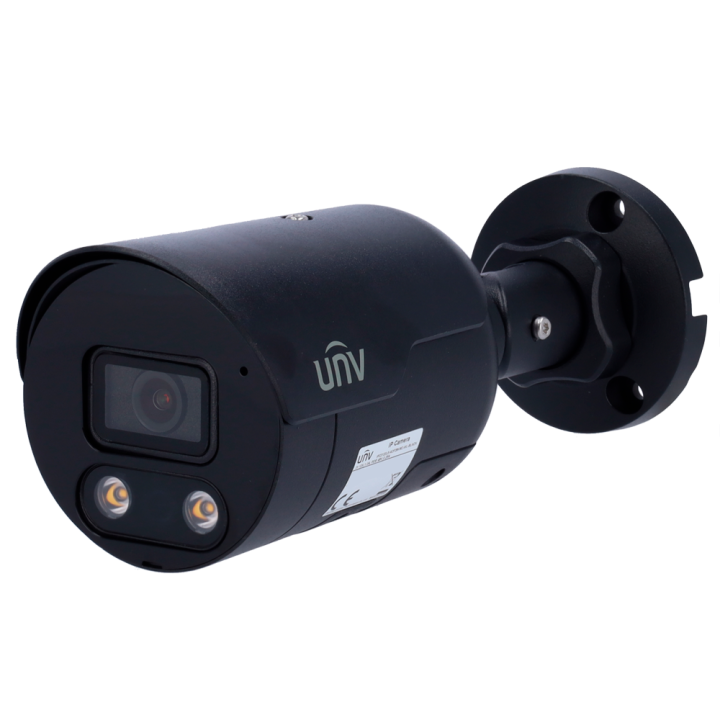 UNIVIEW EASY UV-IPC2122LE-ADF28KMC-WL-BLACK 2MP Bullet IP Camera with Wi-Fi, PoE, IP67, 30m IR, Dual Illumination, True WDR 120d